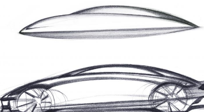 现代汽车的光滑风格的Ioniq 6电动汽车即将揭晓