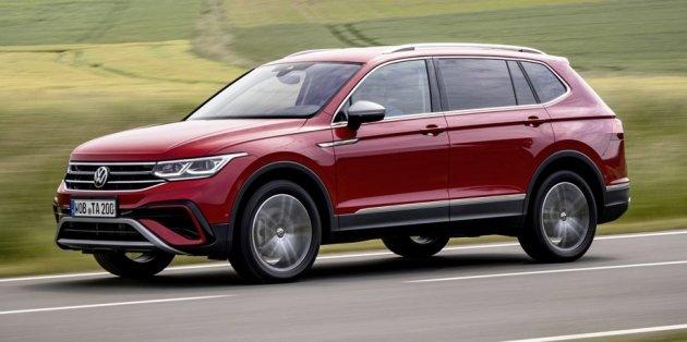 大众已经更新了七座跨界车 Tiguan Allspace