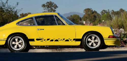 保罗沃克的1973年保时捷911CarreraRS2.7将在蒙特雷拍卖