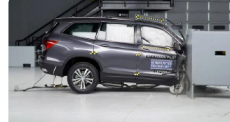 只有一辆中型车在模拟SUV碰撞的新IIHSTBone测试中获得好成绩